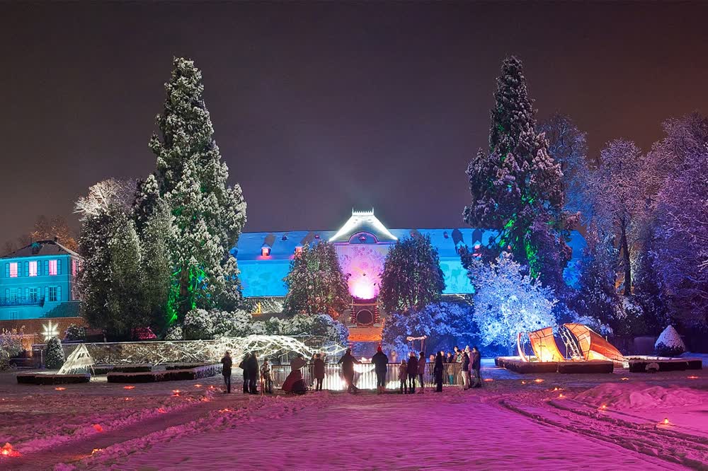 Noël au Jardin au Parc de Wesserling, marché de Noël féerique